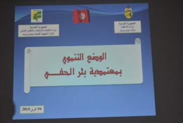 والي سيدي بوزيد يشرف على انعقاد المجلس الجهوي للتّنمية الخاص بمعتمدية بئر الحفي