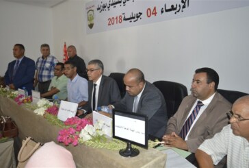 السّيد أنيس ضيف الله يشرف على تنصيب المجلس البلدي بسيدي بوزيد