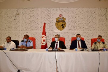 جلسة عمل حول تطور الحالة الوبائية لجائحة كورونا في ولاية سيدي بوزيد