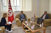 والي سيدي بوزيد يستقبل سعادة سفير دولة فرنسا بتونس