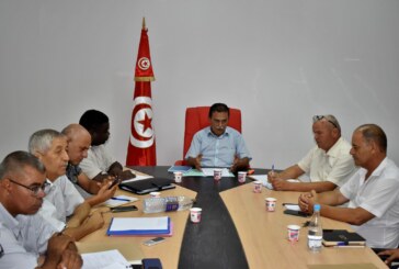 جلسة عمل حول استلزام الأسواق والمسالخ البلدية بولاية سيدي بوزيد
