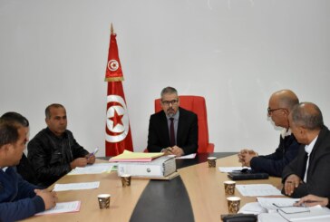 انعقاد اللجنة الجهوية لمتابعة المناطق الصناعية بولاية سيدي بوزيد