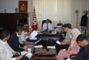 جلسة عمل لتوفير عقار دولي لاستغلاله في إحداث مستشفى ميداني بمعتمدية المزونة