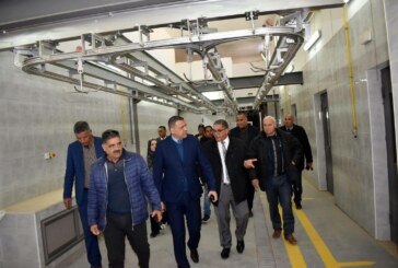 تقدم أشغال مشروع المسلخ البلدي بسيدي بوزيد