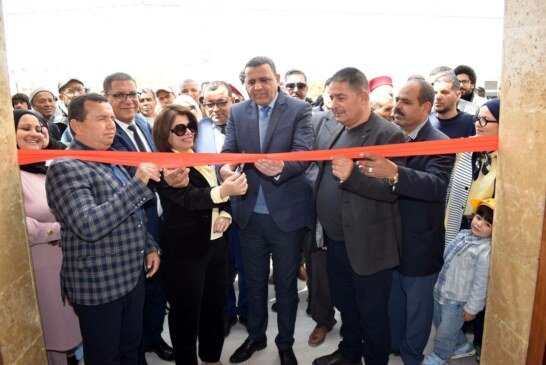 تدشين قصر البلدية والمستودع البلدي لمعتمدية السعيدة